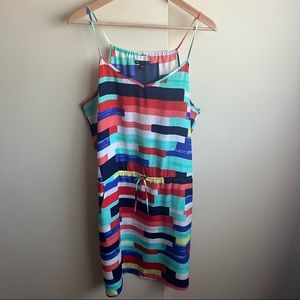 Colorful Summer Dress with Pockets!